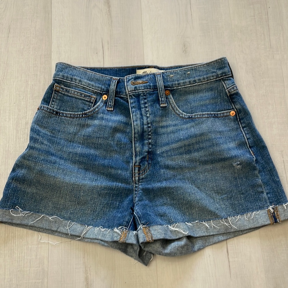 Madewell jean shorts